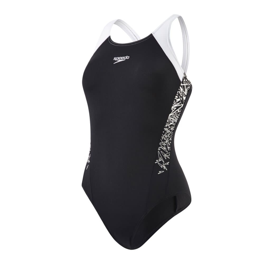 Speedo Womens/Ladies Boom Splice Muscleback One Piece Swimsuit