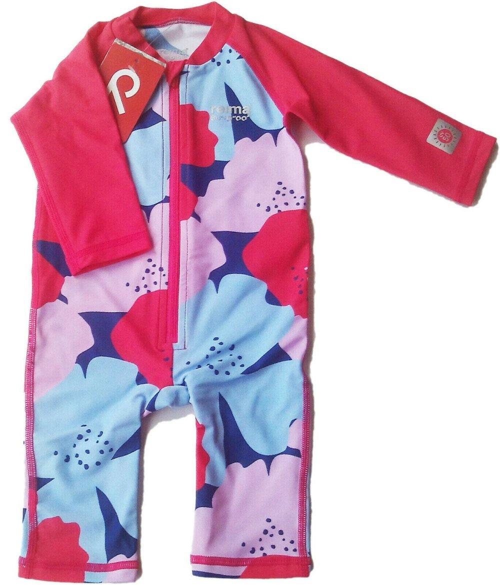 Reima Uv-dräkt faktor 50+ Maracuya blommig rosa strl 62