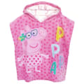 Miniatyrbillede 4 af 5: Peppa Pig Sæt med badedragt og poncho til piger