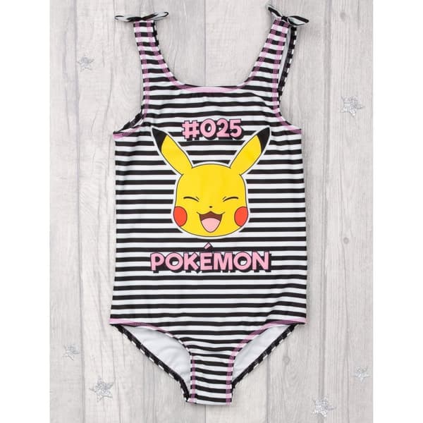 Pokemon Girls Pikachu One Piece Swimsuit