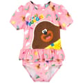 Miniatyrbilde 1 av 2: Hey Duggee Girls Frill One Piece Swimsuit