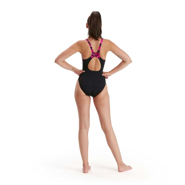 Speedo Womens/Ladies Hyperboom Splice Eco Endurance+ One Piece Swimsuit