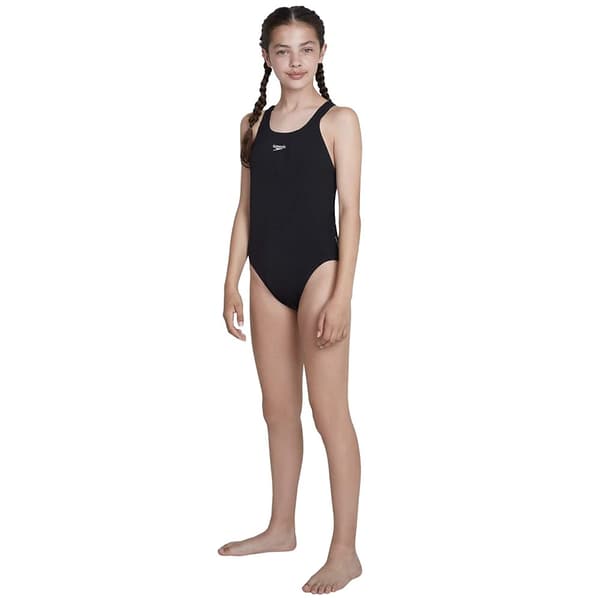 Speedo Girls Medalist One Piece Swimsuit för flickor