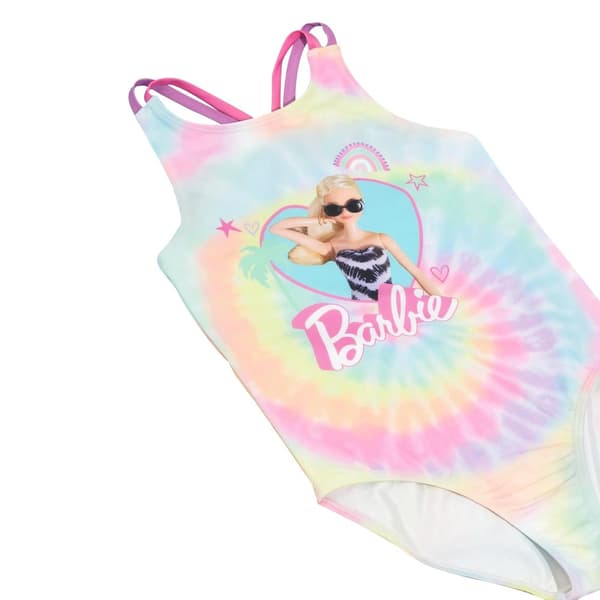 Barbie Girls Tie Dye One Piece Swimsuit
