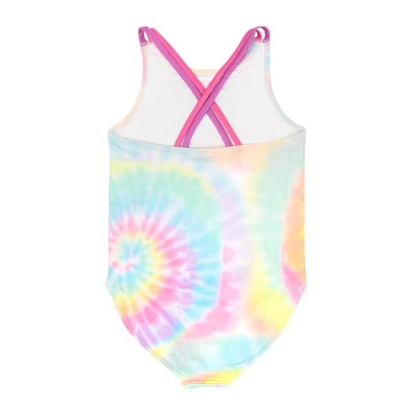 Barbie Girls Tie Dye One Piece Swimsuit