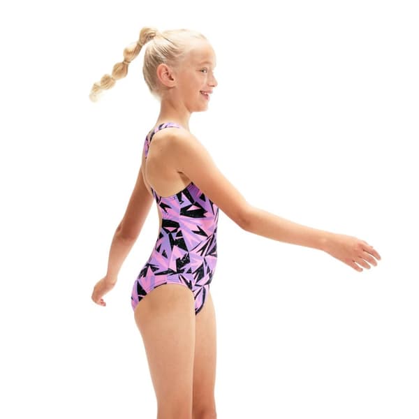 Speedo Hyper Boom Medalist Baddräkt i ett stycke för flickor