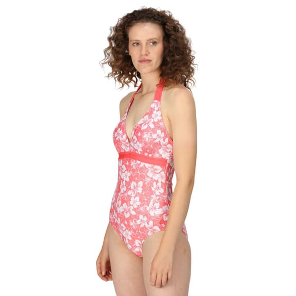 Regatta Womens/Ladies Flavia Hibiscus One Piece Swimsuit