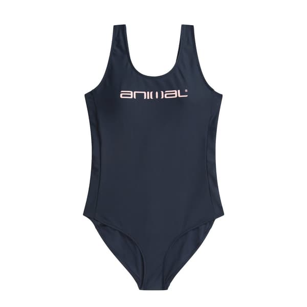 Animal Womens/Ladies Zaley Core One Piece Swimsuit Navy 6 UK