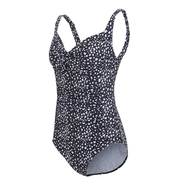Regatta Womens/Ladies Sakari Polka Dot Tummy Control One Piece Swimsuit