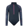 Miniatyrbild 1 av 5: Mountain Warehouse Flickor Mira Lines Rash Guard Baddräkt