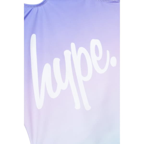 Hype Flickor Fade Script One Piece Baddräkt