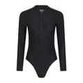 Pikkukuva 1 / 4: Mountain Warehouse Womens/Ladies Surfer Long-Sleeved One Piece Swimsuit