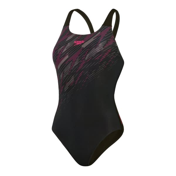 Speedo Womens/Ladies Hyperboom Placement Muscleback One Piece Swimsuit