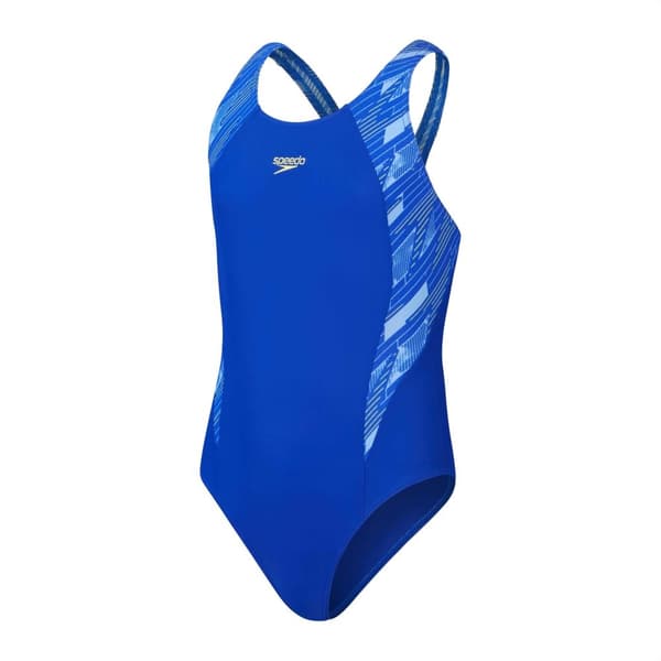 Speedo Girls Hyperboom Splice Muscleback One Piece Swimsuit