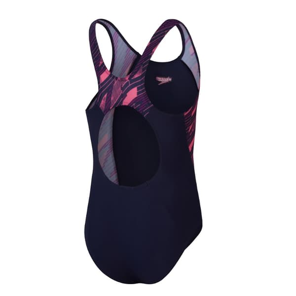 Speedo Girls Hyperboom Splice Muscleback One Piece Swimsuit