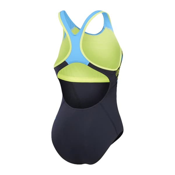 Speedo Womens/Ladies Placement Laneback One Piece Swimsuit