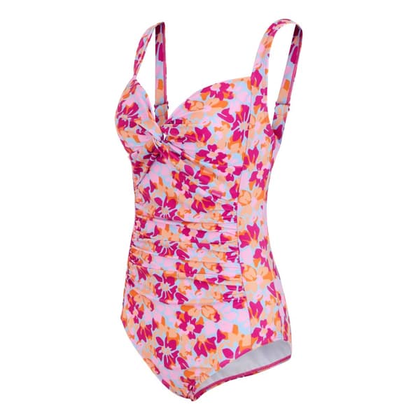 Regatta Womens/Ladies Sakari Summer Floral Tummy Control One Piece Swimsuit