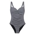 Miniatyrbillede 1 af 3: Regatta Womens/Ladies Stripe Seersucker Tummy Control One Piece Swimsuit