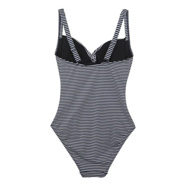 Regatta Womens/Ladies Stripe Seersucker Tummy Control One Piece Swimsuit