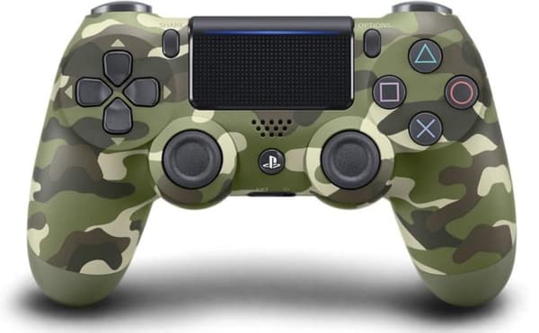 Sony DualShock 4 V2 - Green Camouflage (PS4) (Fyndvara)