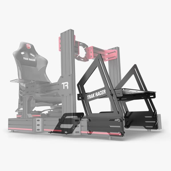 Trak Racer Universal Inverted / Formula / GT Hybrid Pedal Bracket System with Pedal Plate and Foot Plate