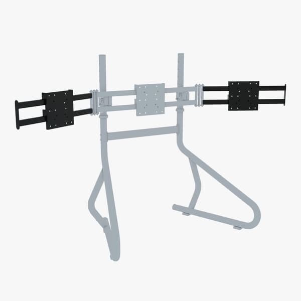 Trak Racer Add-on Triple Monitor Stand 22-33" sivuvarret