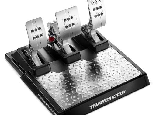 Thrustmaster T-LCM Black, USB Pedals i rustfrit stål PC, PlayStation 4, Xbox One