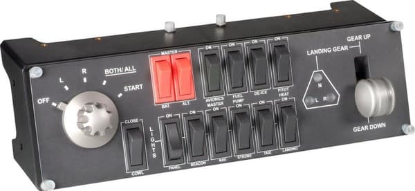 Logitech G Saitek Pro Flight Switch Panel Musta PC