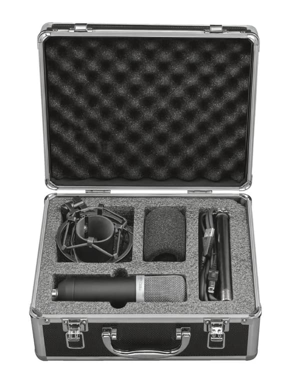 Trust GXT 252 Emita - USB-studiemikrofon med popfilter - Windows/ Playstation 5