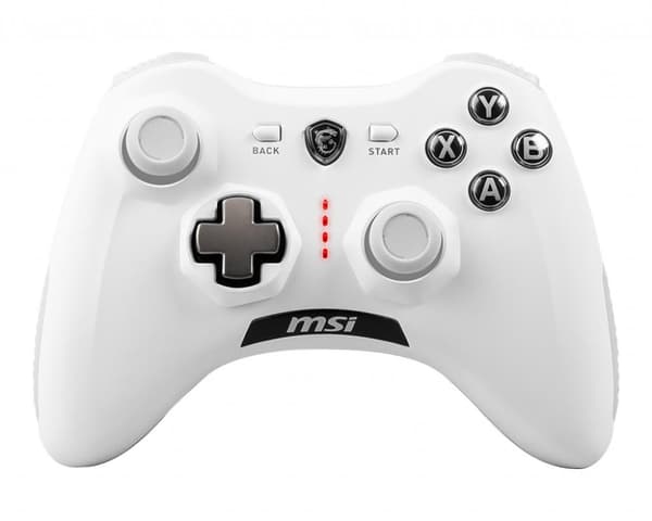 MSI Force GC30 V2 - Game Pad - langaton, langallinen - valkoinen - PC, Android (S10-43G0040-EC4)