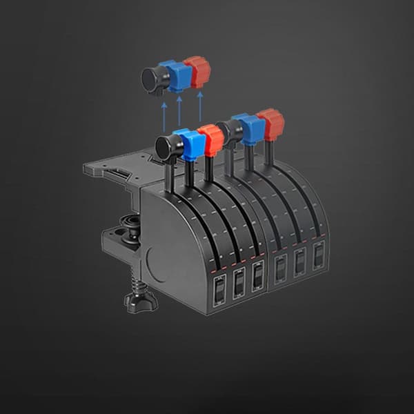 Logitech G Saitek Pro Flight Yoke System - PC - Svart