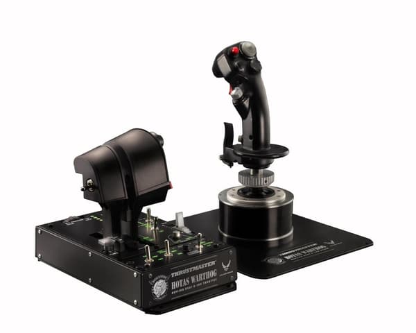 Thrustmaster Hotas Warthog Joystick Sort PC