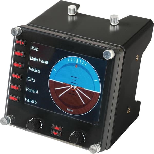 Logitech G Saitek Pro Flight Instrumentpanel Sort PC