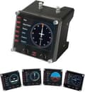 Miniatyrbillede 7 af 7: Logitech G Saitek Pro Flight Instrumentpanel Sort PC