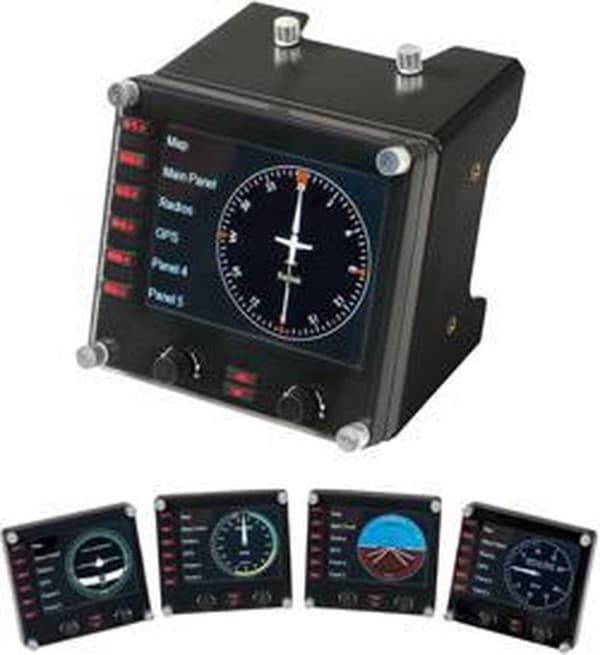 Logitech G Saitek Pro Flight Instrumentpanel Sort PC