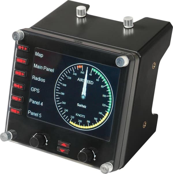 Logitech G Saitek Pro Flight Instrumentpanel Sort PC