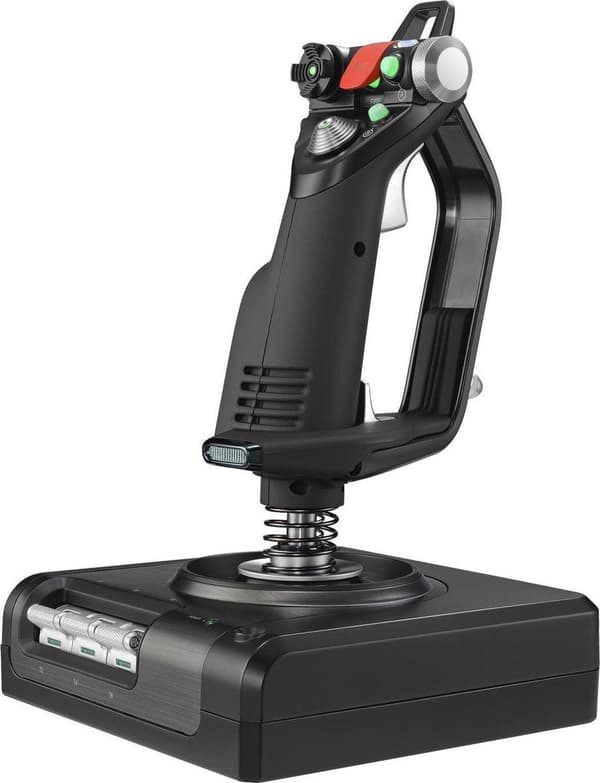 Logitech G Saitek X52 Pro - Flight Control System - Sort - PC