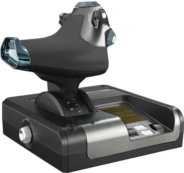 Logitech G Saitek X52 Pro - Flight Control System - Sort - PC