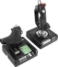 Miniatyrbillede 1 af 9: Logitech G Saitek X52 Pro - Flight Control System - Sort - PC