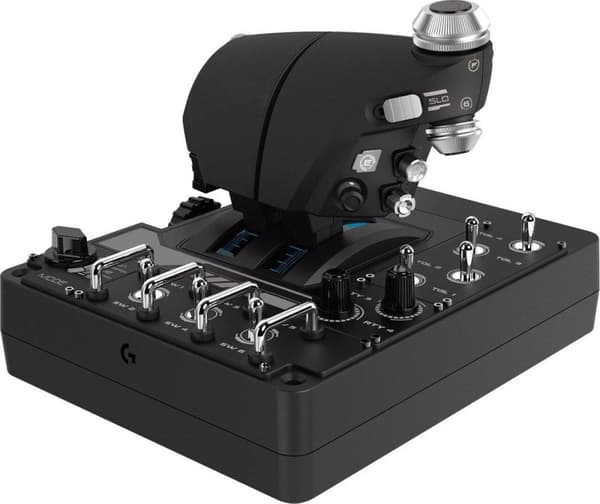 Logitech G Saitek Pro Flight X56 HOTAS - Flight Joystick - PC