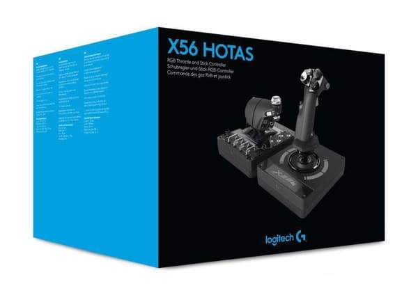Logitech G Saitek Pro Flight X56 HOTAS - Flight Joystick - PC