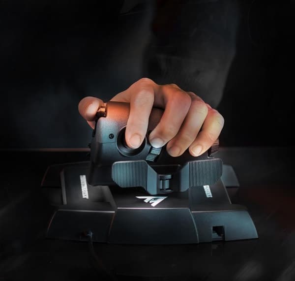 ThrustMaster TWCS Throttle - Throttle - med kablar - för PC Sony PlayStation 4