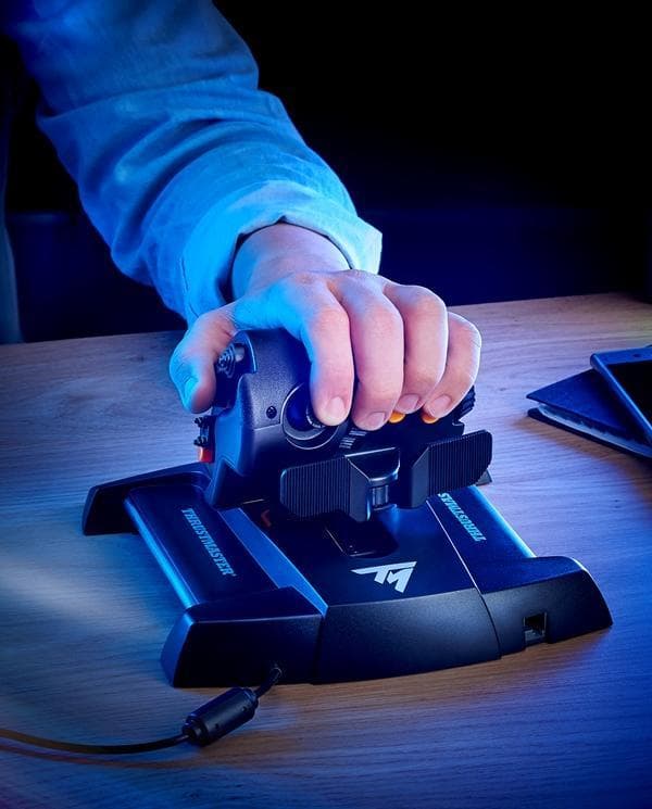 ThrustMaster TWCS Throttle - Throttle - med kablar - för PC Sony PlayStation 4