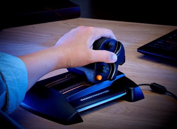 ThrustMaster TWCS Throttle - Throttle - med kablar - för PC Sony PlayStation 4