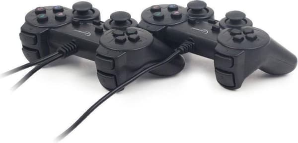 Gembird JPD-UDV2-01 Gamepad PC Musta peliohjain