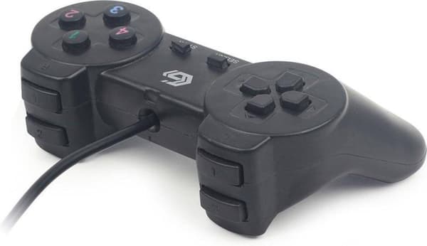 Gembird JPD-UB2-01 spelkontroll Gamepad PC Svart