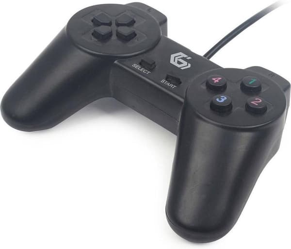 Gembird JPD-UB2-01 peliohjain Gamepad PC Black
