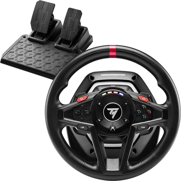 Thrustmaster T128 Force Feedback - kilpapyörä polkimilla - Xbox Series X|S - Xbox One - PC