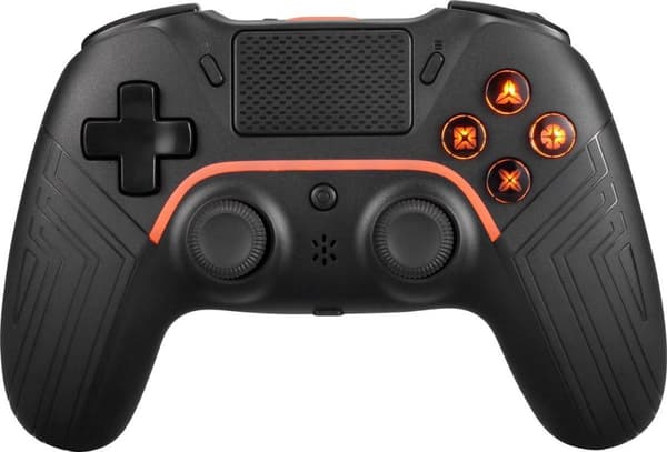 DELTACO GAMING Wireless PS4 & PC Controller Controller PlayStation 4, PC, Android, iOS Black (GAM-139)
