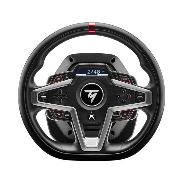 Thrustmaster 4460182 spelkontroll Svart USB Ratt + pedaler Analog/digital PC, Xbox One, Xbox One S, Xbox One X, Xbox Series S, Xbox Series X